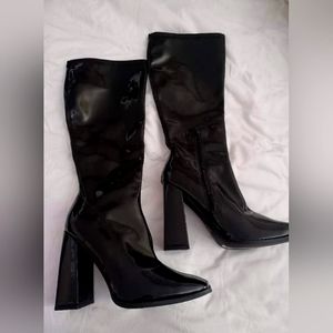 Patent Leather boots